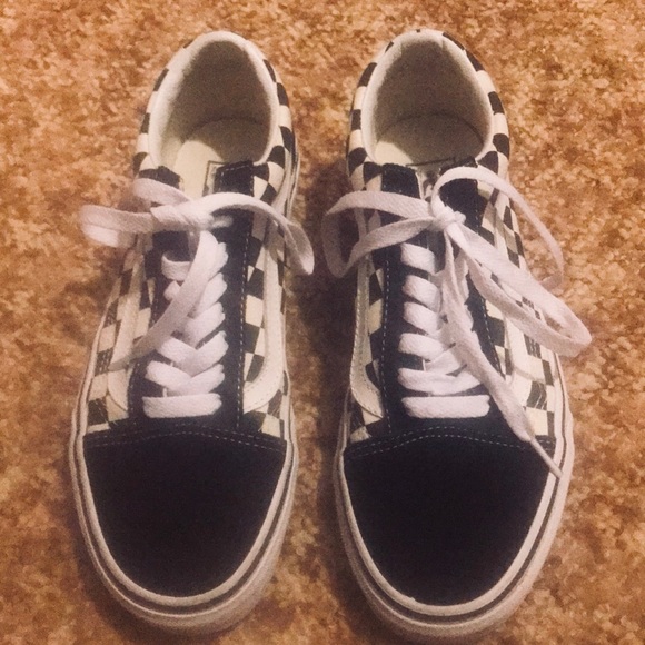 Vans Shoes - New barely worn Vans Old Skool Chex Skate